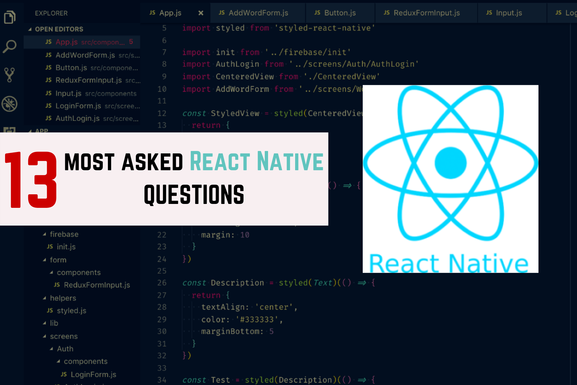 13 Most Asked React Native Questions