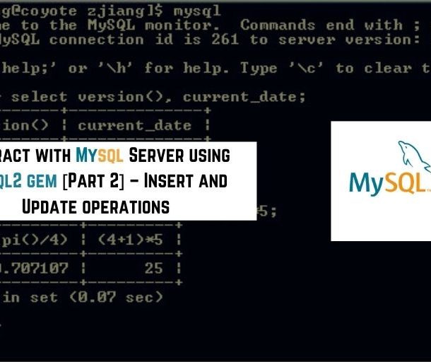 insert using mysql2 gem