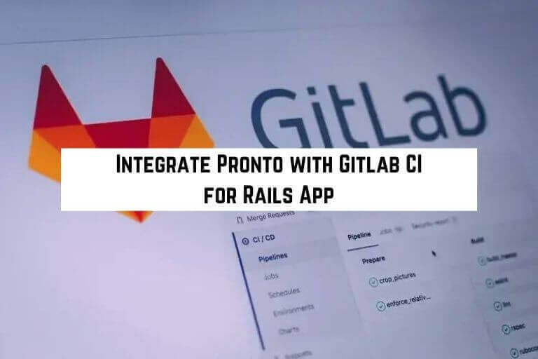 integrate pronto with gitlab ci
