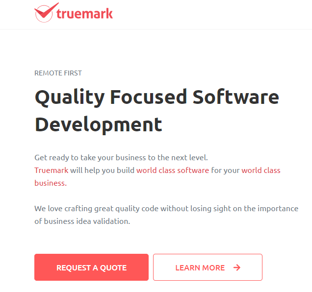 truemark cta