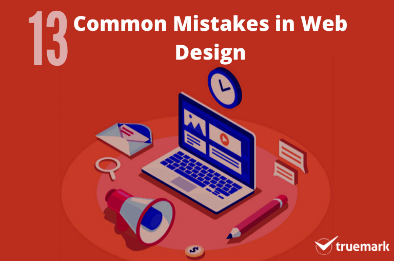 mistakes in web design