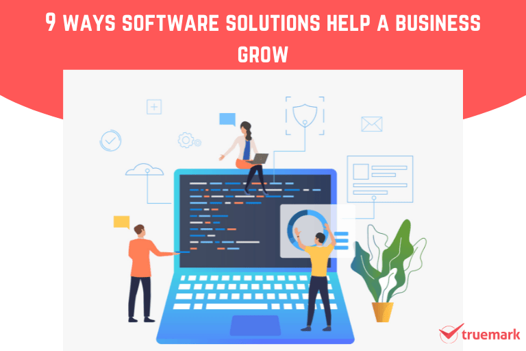 ways software solutions help a business