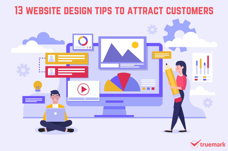 website design tips to attract customers